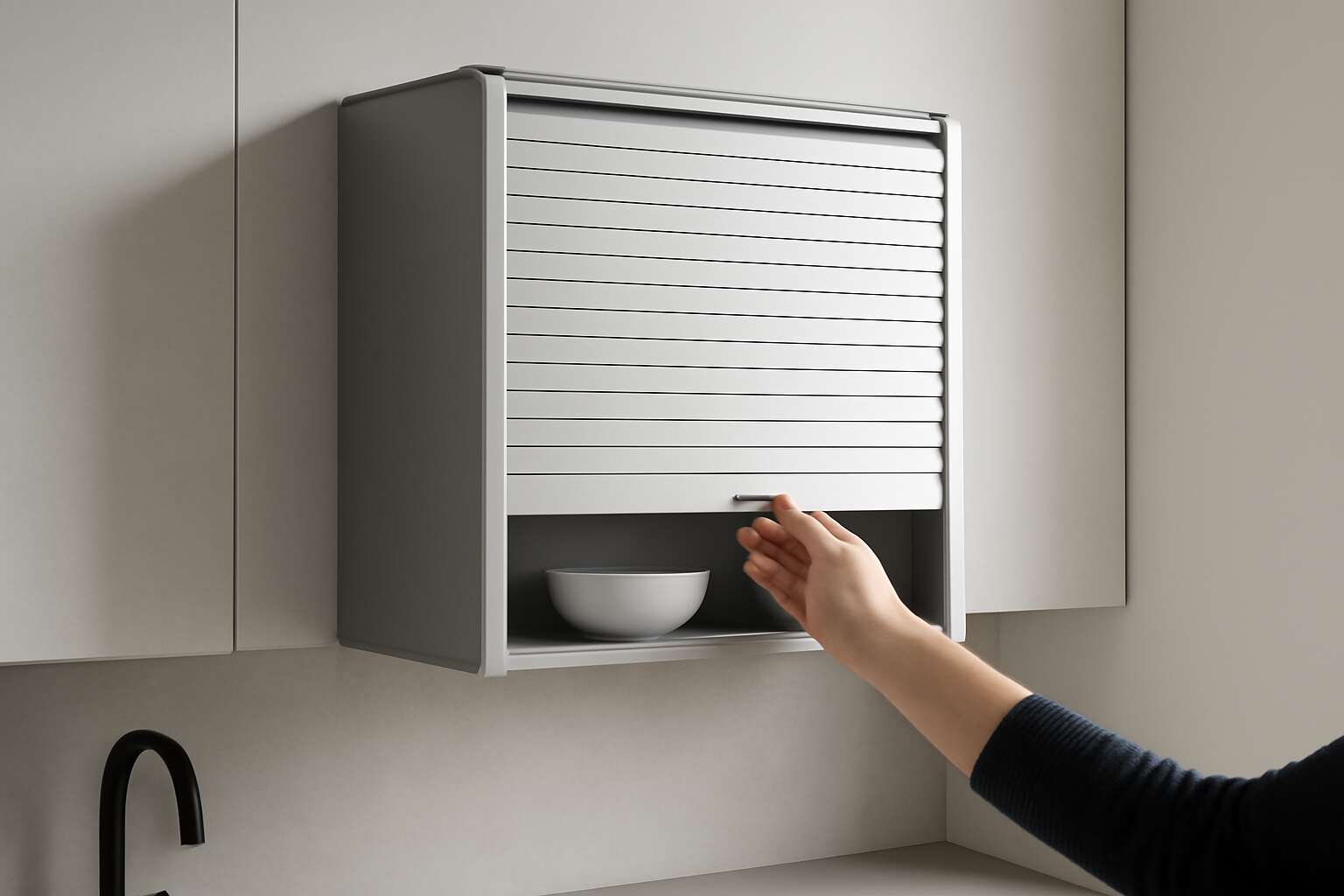 roller door for cabinet